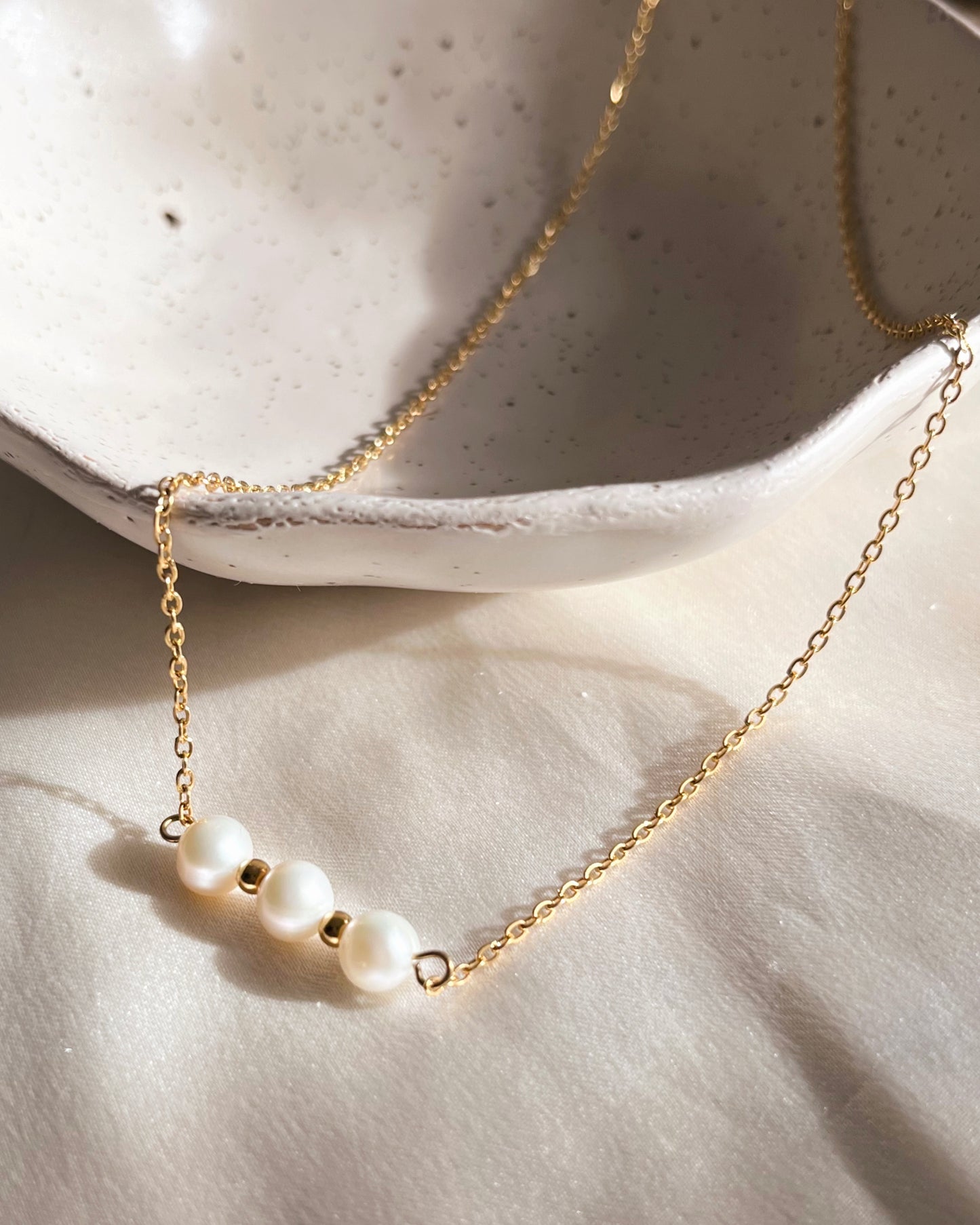 Collier "Grazia" - Perle d'Eau douce véritable