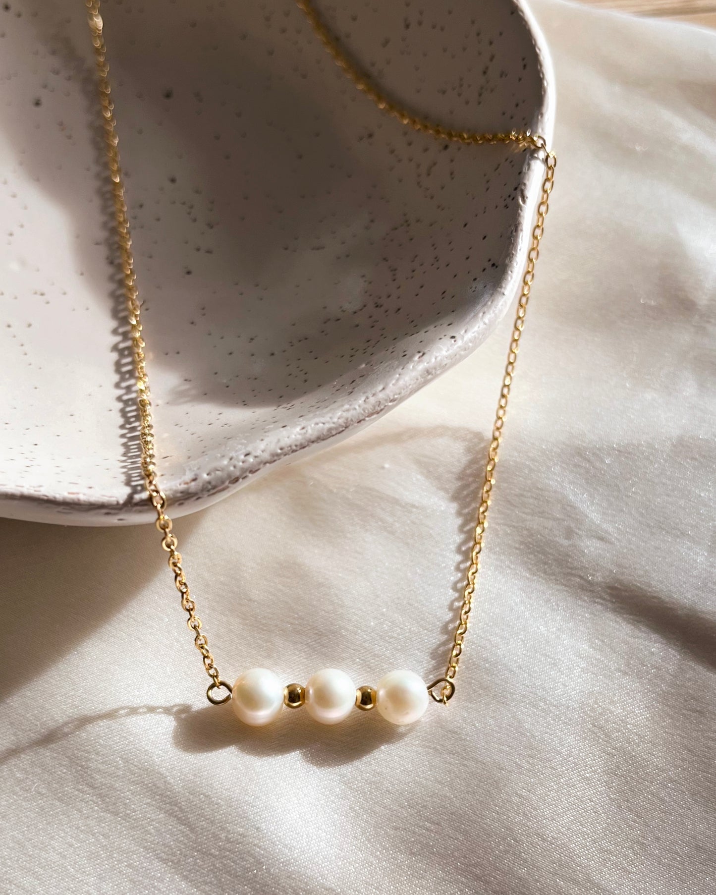 Collier "Grazia" - Perle d'Eau douce véritable
