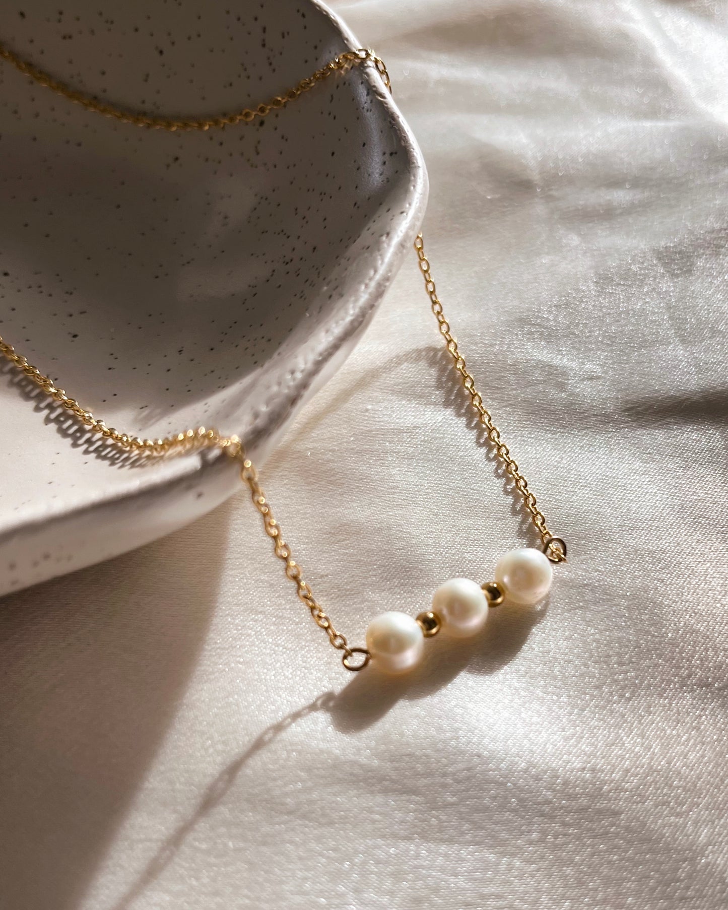 Collier "Grazia" - Perle d'Eau douce véritable