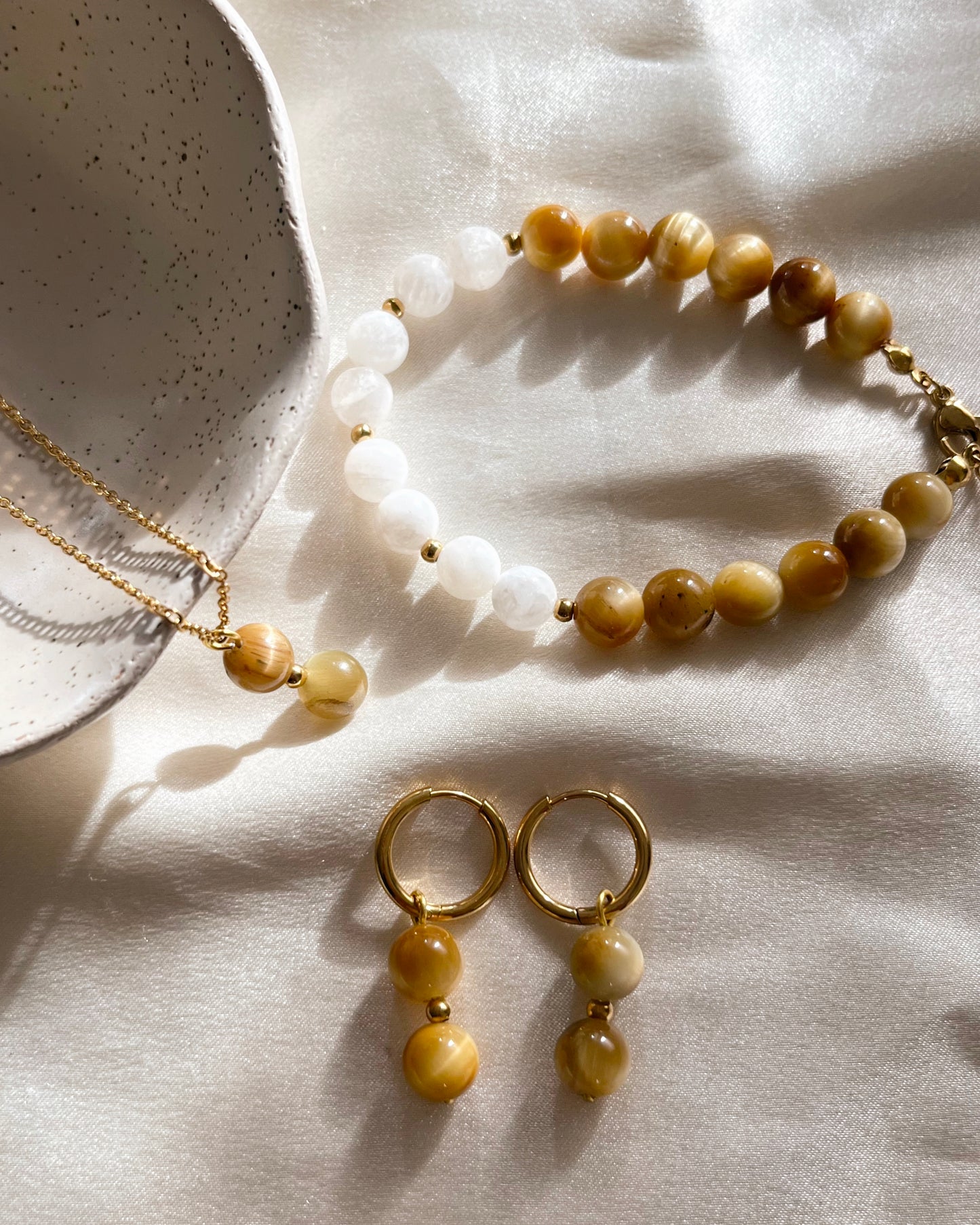 Parure “ Giorgia” - Rayon de Soleil